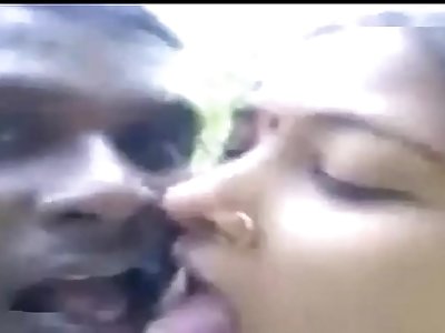 Horny Desi indian village girl fucked jungle by bf in outdoor clear  audio